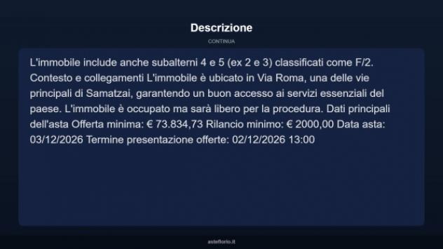 Immobile in asta di 220 m² con più di 5 locali in vendita a Samatzai - Foto 8