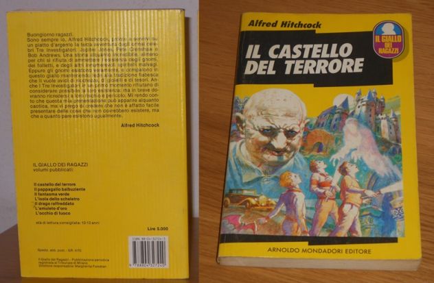 Alfred Hitchcock N. 1, IL CASTELLO DEL TERRORE 1989, IL GIALLO DEI RAGAZZI. - Foto 3