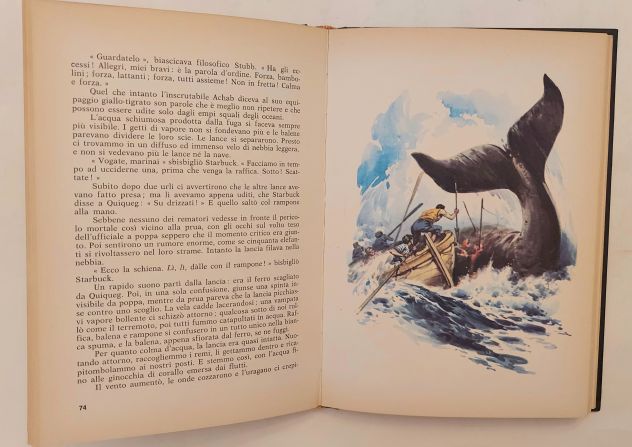 Moby Dick di Hermann Melville 1°Ed.Girotondo Varese, 1966 - Foto 5