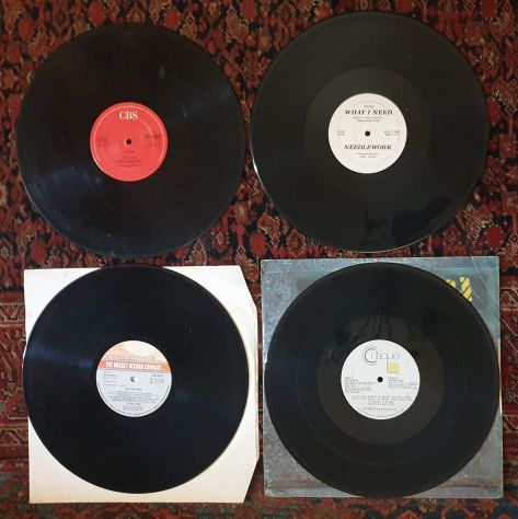 Lotto 4 45 rpm 33 1/3 Dee C. Lee Elton John Michelle Wallace