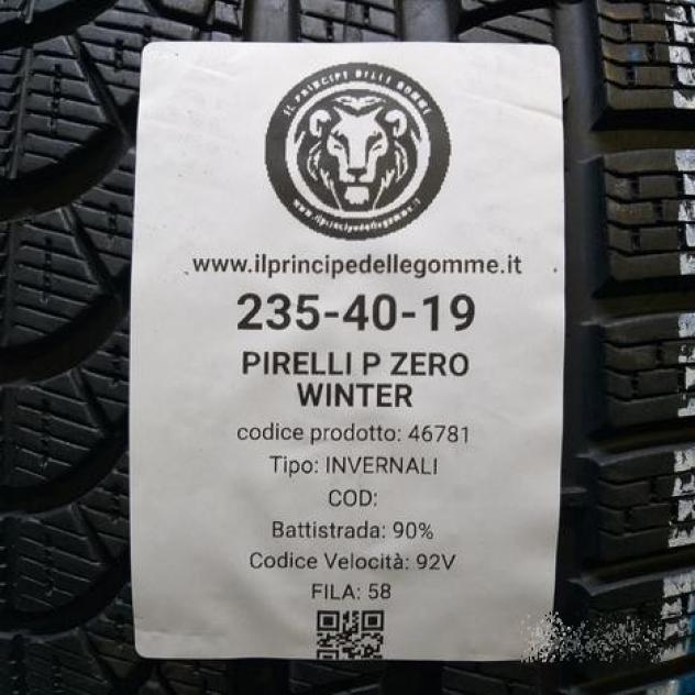 2 gomme 235 40 19 pirelli a46781 - Foto 2