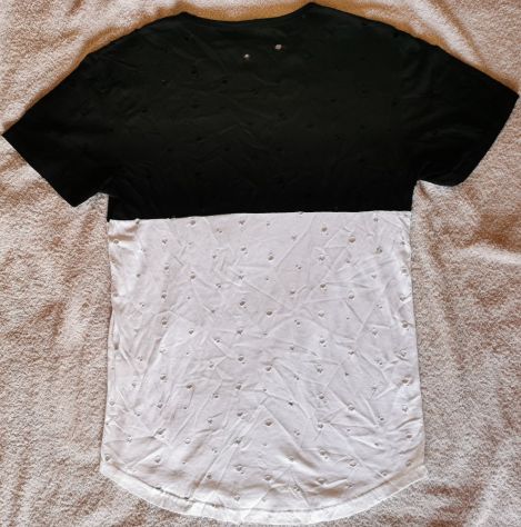 Maglia t-shirt da uomo a lavorazione traforata Berna - Foto 2