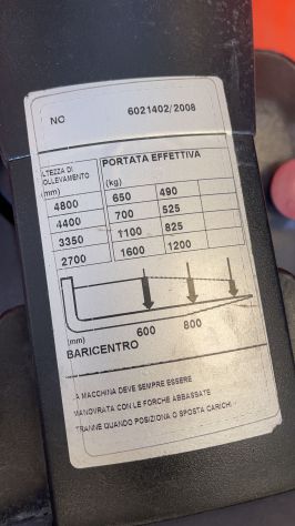 Transpallet a colonna Toyota - Foto 3