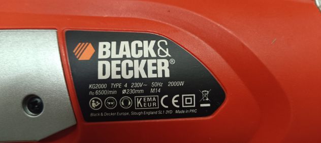 SMERIGLIATRICE BLACK & DECKER - Foto 2