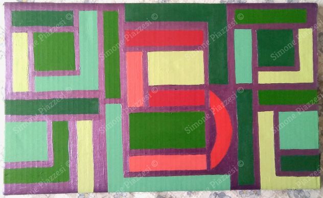 Quadro di Simone Piazzesi - NUMERO CINQUE (2024)