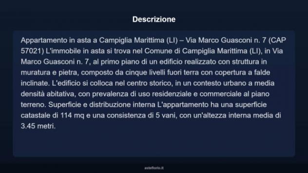Immobile in asta di 114 m² in vendita a Campiglia Marittima - Foto 3