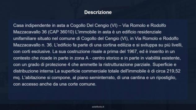 Immobile in asta di 219 m² in vendita a Cogollo del Cengio - Foto 14