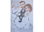 CARICATURISTA RITRATTISTA matrimoni, comunioni, battesimi, compleanni, lauree