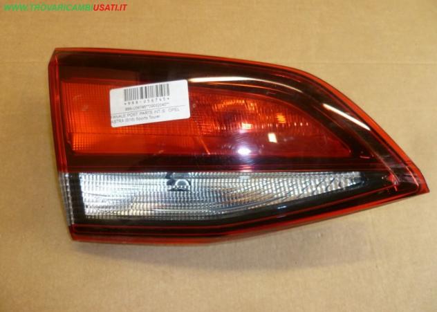 FANALE POST. PARTE INT. S. OPEL ASTRA (B16) Sports Tourer  Parti elettriche  Fanaleria  Fanali  Fanale post. sx. OPEL - ASTRA K Sports Tourer - 01-06-