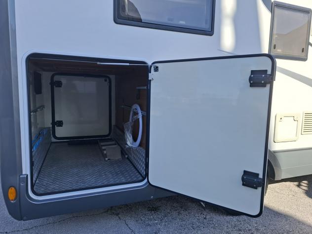 MOTORHOME MOBILVETTA DUCATO SEMIDINETTE LETTI GEMELLI BASCULANTE GARAGE CLIMATIZZATORE FOTOVOLTAICO CAMPEGGIO CAMPER USATI GENERALI 1801 - Foto 7