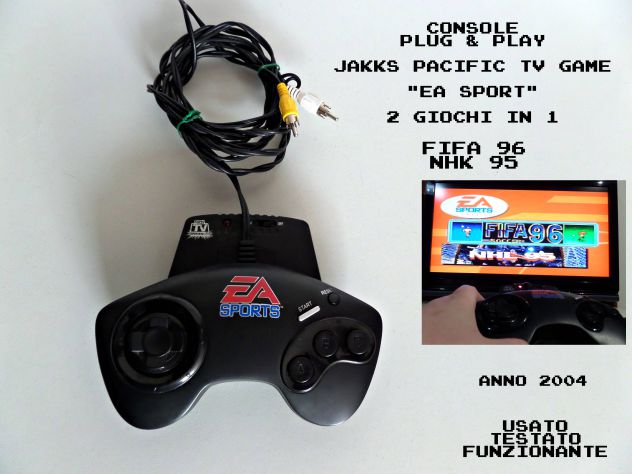Plug & Play Jakks Pacific EA Sports (anno 2004)