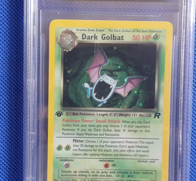 Dark Goldbat holo 1 edizione bgs 9 inglese - Foto 3