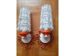 Lampade da parete vintage set 2 anni 50