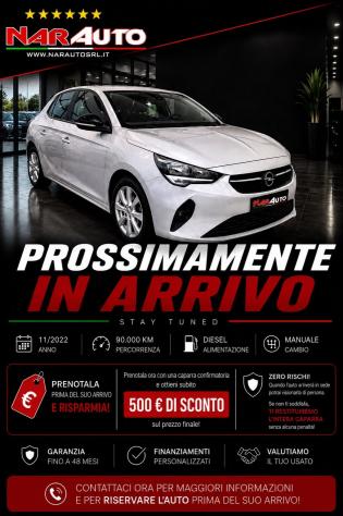 Opel Corsa 1.5 D 100 CV Edition
