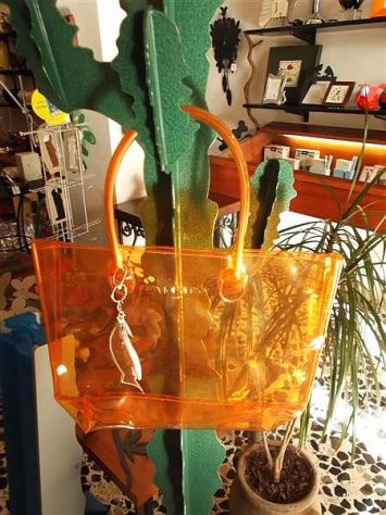 Borsa Viceversa con portachiavi - cm 38,5 x cm 46 di altezza - - Foto 2