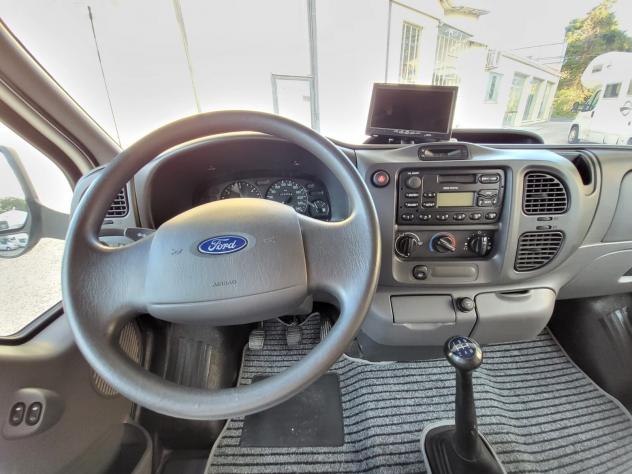 CAMPER RIMOR FORD MANSARDATO 7 POSTI DOPPIA DINETTE LETTI CASTELLO CLIMATIZZATORE TENDALINO GENERALI USATI - Foto 9