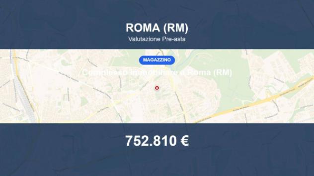Immobile in asta di 6680 m² in vendita a Roma