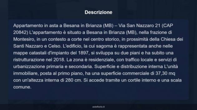 Immobile in asta di 37 m² in vendita a Besana in Brianza - Foto 18