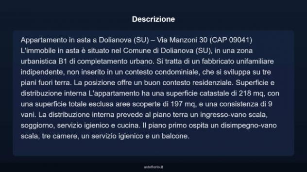 Immobile in asta di 197 m² in vendita a Dolianova - Foto 8