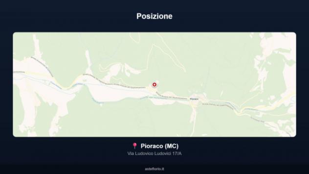 Immobile in asta di 137 m², box auto doppio in vendita a Pioraco - Foto 16