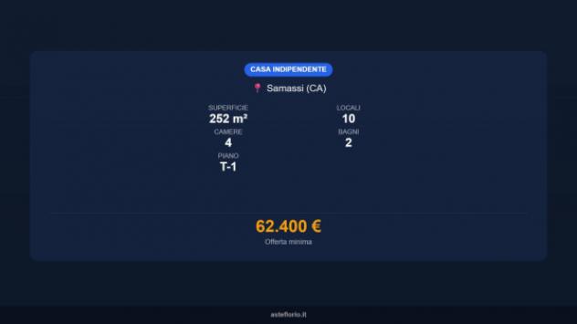Immobile in asta di 252 m² con più di 5 locali in vendita a Samassi - Foto 15