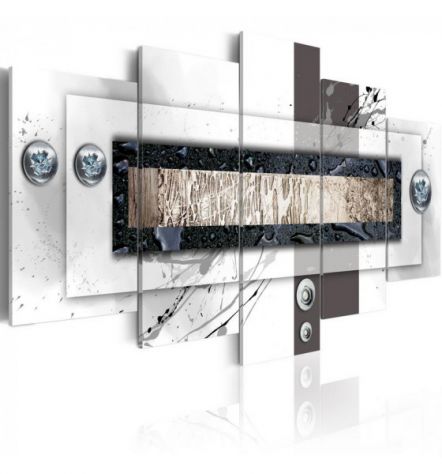 Quadro Con 3 Sfere - Alfa - 100x50 E 200x100 ARREDALACASA