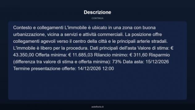 Immobile in asta di 51 m² in vendita a Rende - Foto 6