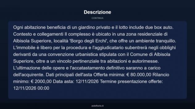 Immobile in asta di 120 m², box auto doppio in vendita a Albisola Superiore - Foto 11