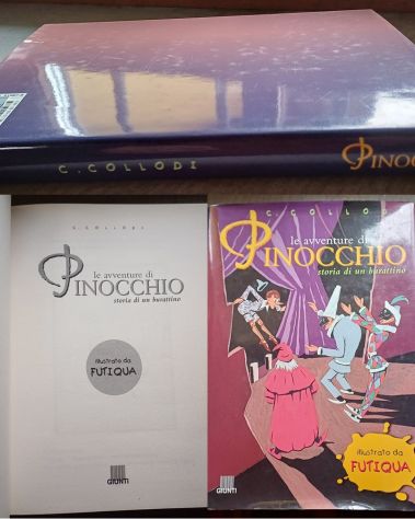 le avventure di  PINOCCHIO, FUTIQUA storia di un burattino, Giunti 2000. - Foto 3