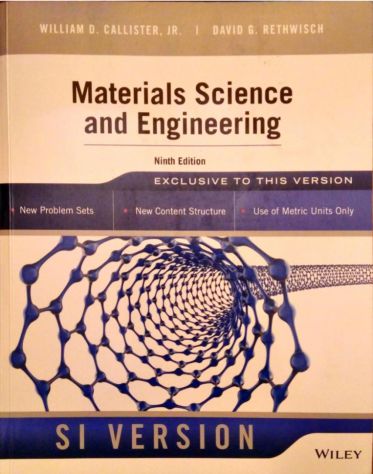 Vendo "Material science and engineering". Come NUOVO