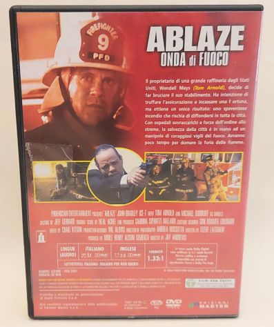 DVD Ablaze.Onda di fuoco Arnold Tom, John Bradley Eagle Pictures, 2001 - Foto 2