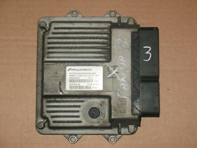 51805376 ECU CENTRALINA FIAT PANDA 1.3 51805376 MJD 6F3.A5 HW03R 75HP