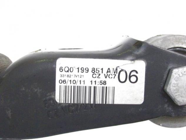 6Q0199851AM SUPPORTO MOTORE SEAT IBIZA 1.2 B 77KW AUT 5P (2012) RICAMBIO USATO - Foto 2
