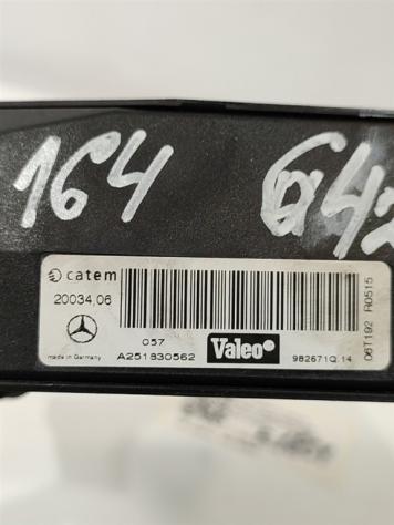 RADIATORE RISCALDAMENTO ELETTRICO MERCEDES ML W164 3° Serie A251830562 642940 diesel 2987 (0511) - Foto 3