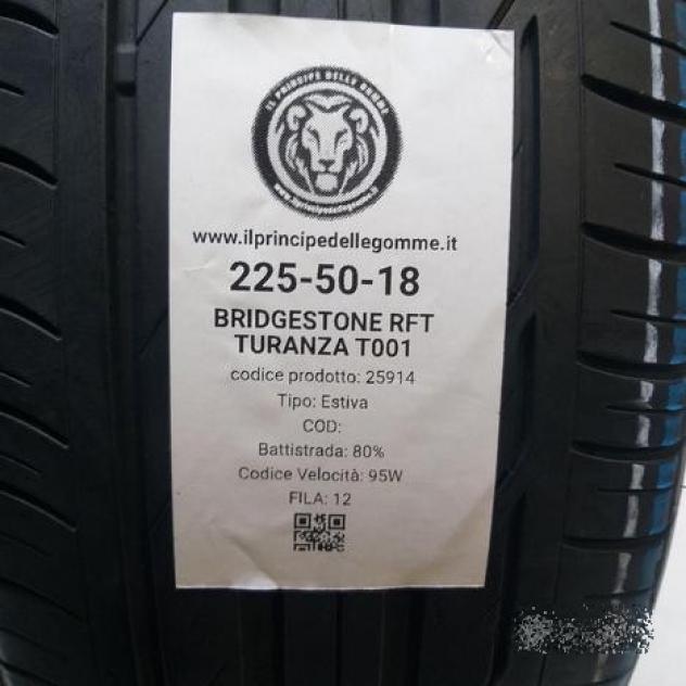 2 gomme 225 50 18 bridgestone rft a25914 - Foto 2