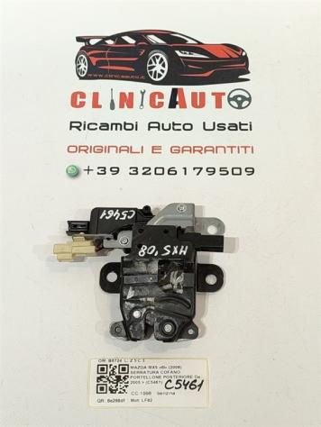SERRATURA COFANO POSTERIORE MAZDA MX-5 2° Serie B6724 LF62 (0513) - Foto 2