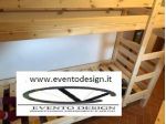 Letto CASTELLO Per Arredo Hotel Alberghi Agriturismo Abitazioni In Legno Massell