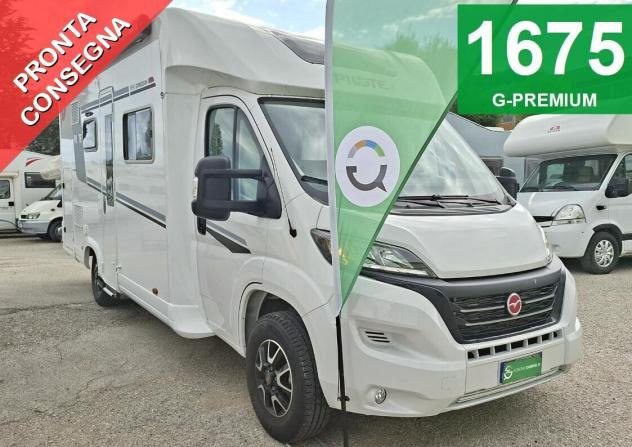 CAMPER PILOTE DUCATO SEMINTEGRALE 7 POSTI DOPPIA DINETTE LETTI CASTELLO CLIMATIZZATORE BASCULANTE FOTOVOLTAICO CAMPEGGIO USATI GENERALI 1675
