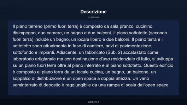 Immobile in asta di 350 m² con più di 5 locali e box auto in vendita a Leinì - Foto 13