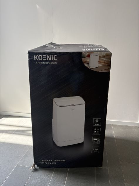 Condizionatore portatile Koenic KAC 14026 WLAN – 3 mesi – ancora in garanzia - Foto 2