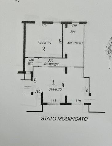 Ufficio in affitto a Marlia - Capannori 98 mq  Rif: 1309092