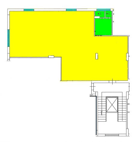 Locale ufficio panoramico 160 mq euro 699 mese