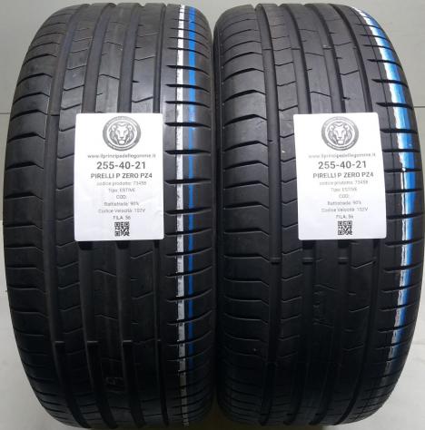 2 GOMME 255 40 21 PIRELLI A73458