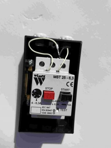 V15 WIMEX Salvamotore MST-25 6,3 per Macchine industriali - Foto 4