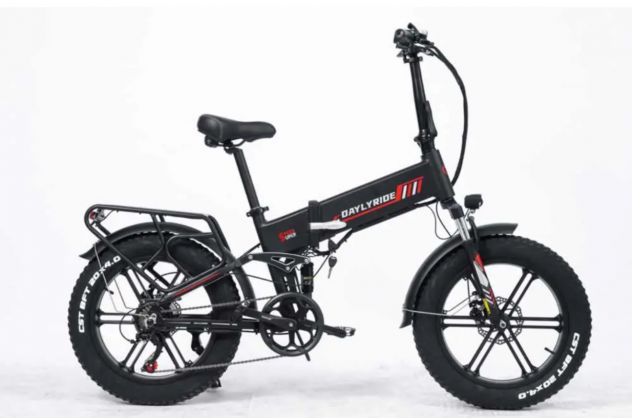 FAT BIKE PIEGHEVOLE 500W 48V 16AH NUOVO