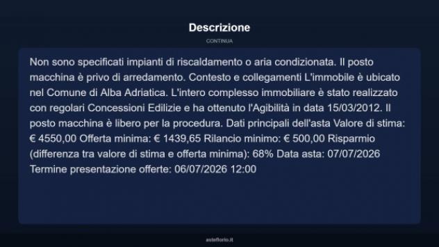 Immobile in asta di 13 m² in vendita a Alba Adriatica - Foto 9