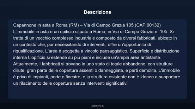 Immobile in asta di 2000 m² in vendita a Roma - Foto 10