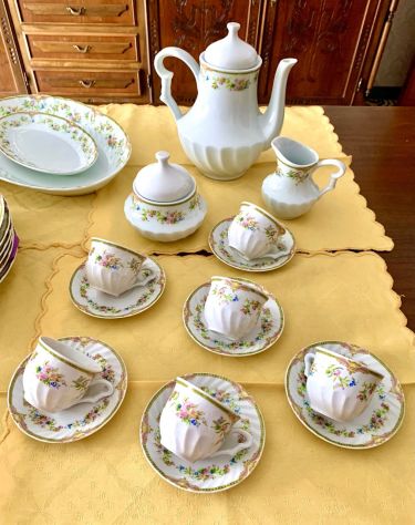 MAGNIFICO SERVIZIO NUOVO LIMOGES COULEUVRE PER 6 - Foto 4