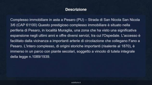Immobile in asta di 12921 m² in vendita a Pesaro - Foto 4