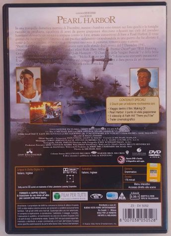 Pearl Harbor 2 DVD Special Edition Touchstone Home Entertainment, 2001 - Foto 2